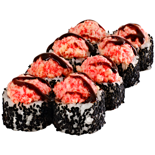 Запечений рол з крабом