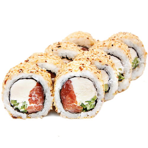 Сирний з лососем